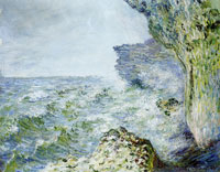 Claude Monet The sea at Fécamp
