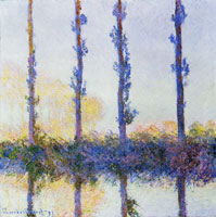 Claude Monet The Four Trees