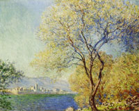 Claude Monet Antibes seen from La Salis