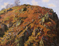 Claude Monet Study of Rocks