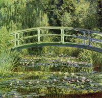 Claude Monet The water lily garden