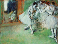 Edgar Degas Group of dancers