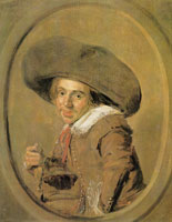 Frans Hals Young man with big hat
