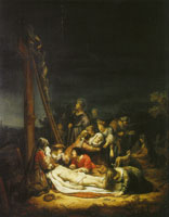 Govert Flinck The lamentation over the dead Christ