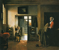 Pieter de Hooch The Bedroom