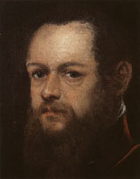 Jacopo Tintoretto Portrait of a Bearded Man
