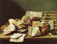 Jan Davidsz. de Heem Still life with books