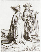 Lucas van Leyden Couple in Historic Dress