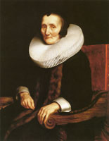 Nicolaes Maes Portrait of Margaretha de Geer