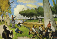 Paul Cézanne The Fishermen