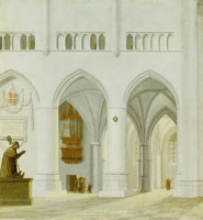 Pieter Saenredam View across the choir of the St. Bavokerk, Haarlem