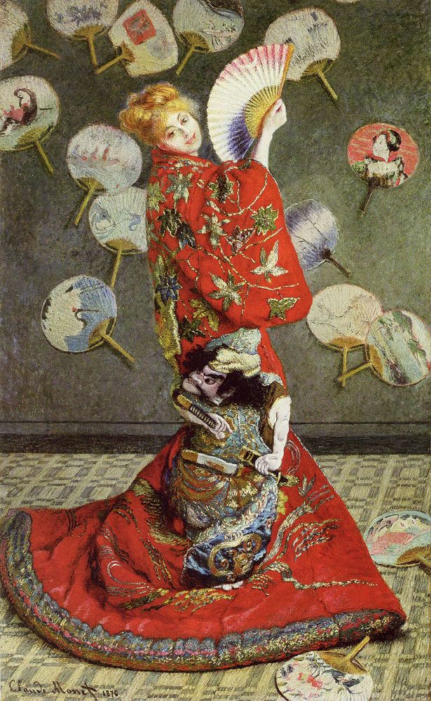 Claude Monet - Camille Monet in Japanese Costume