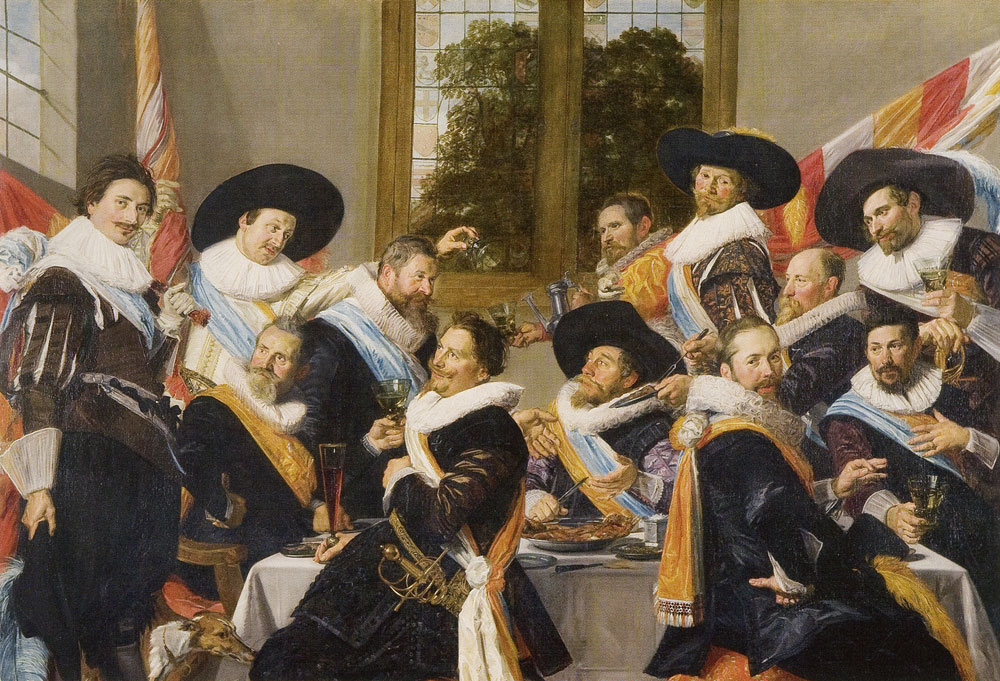 Frans Hals - Banquet of the Officers of the St. Hadrian Civic Guard