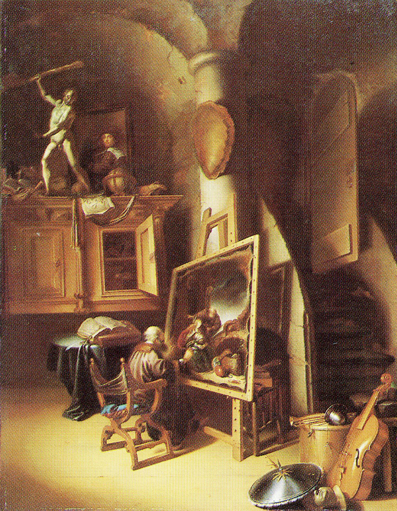 Gerard Dou - The Painter in His Workshop