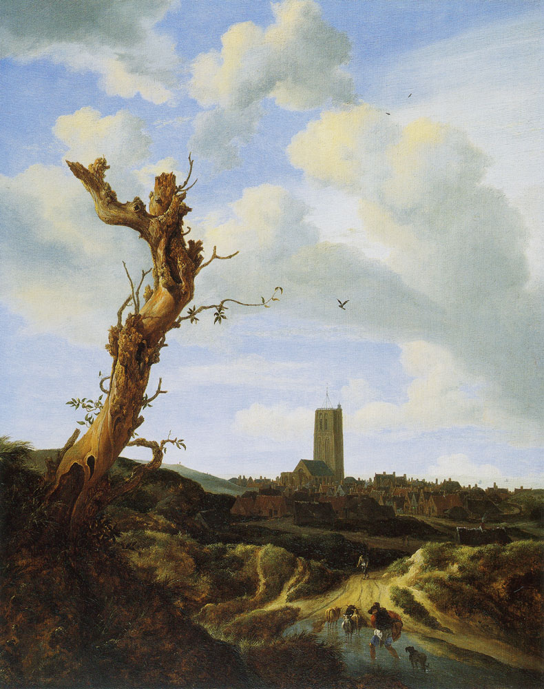 Jacob van Ruisdael - View of Egmond aan Zee