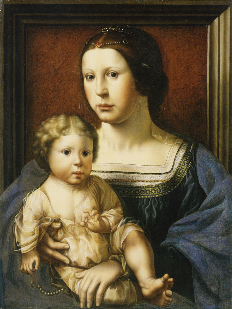 After Jan van Gossaert - Virgin and Child