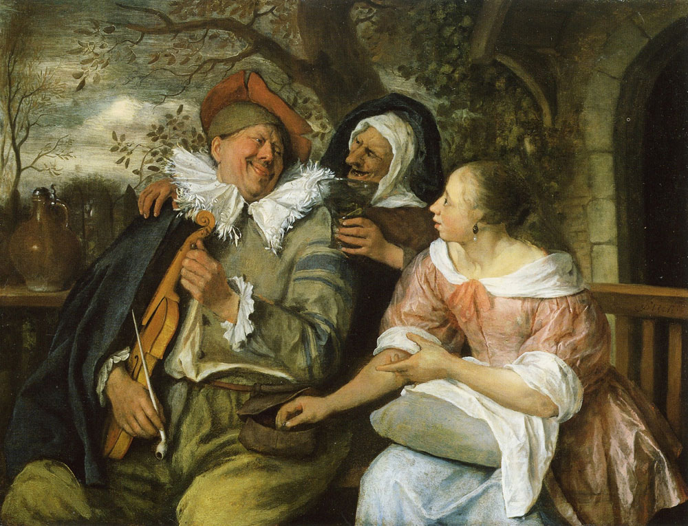 Jan Steen - The Merry Threesome