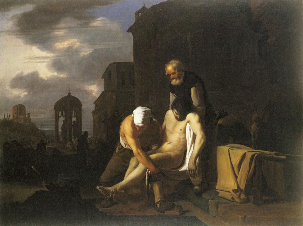 Michael Sweerts - The Seven Acts of Mercy - Burying the Dead