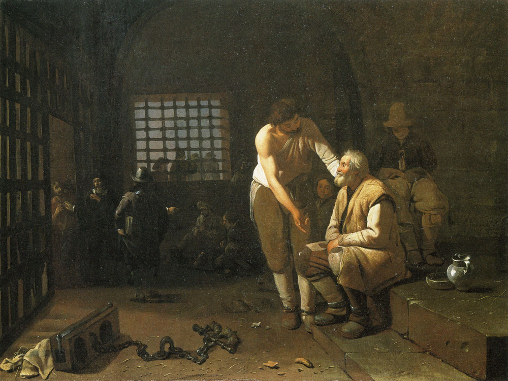 Michael Sweerts - The Seven Acts of Mercy - Ministering to Prisoners