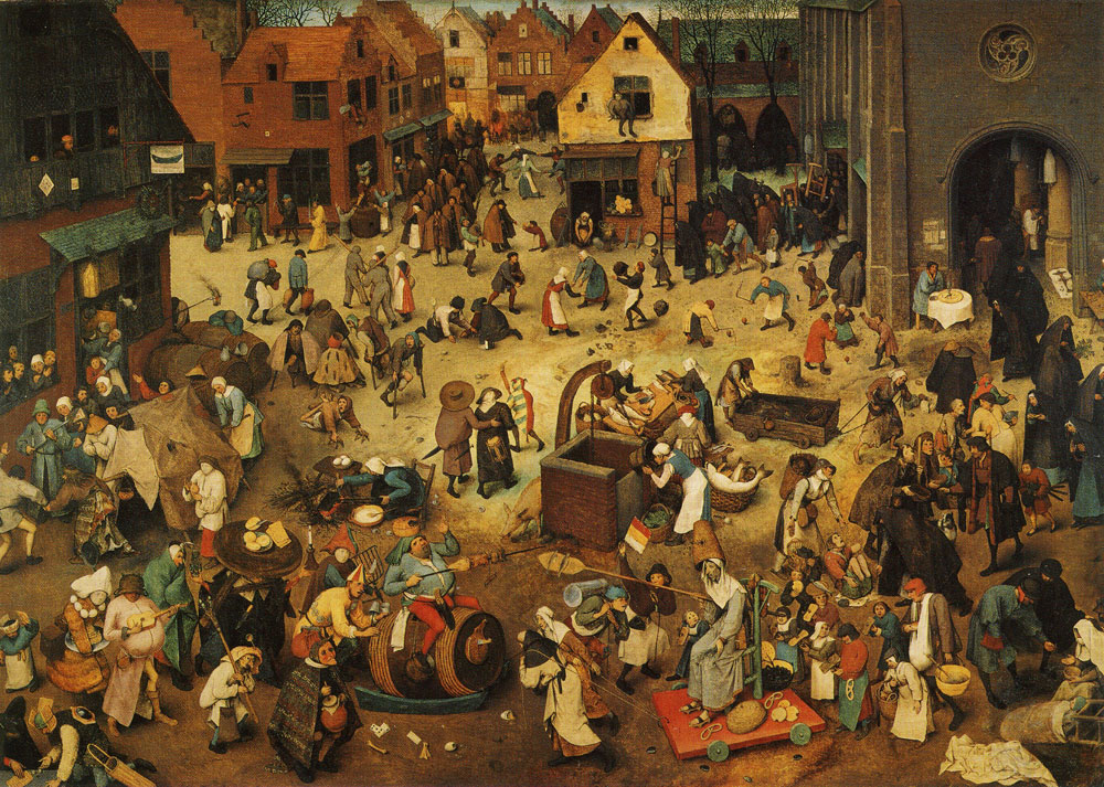 Pieter Bruegel the Elder - Carnival and Lent