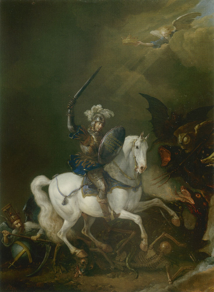 Philips Wouwerman - St. George and the dragon