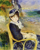 Pierre-Auguste Renoir By the Seashore