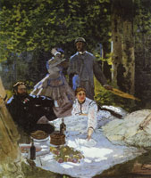 Claude Monet Luncheon on the Grass