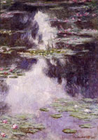 Claude Monet Pond with water lilies