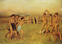 Edgar Degas Young Spartans