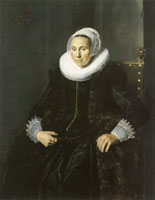 Frans Hals Portrait of Cornelia Claesdr Vooght