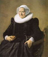 Frans Hals Portrait of a sitting woman