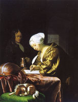 Frans van Mieris the Elder The letter writer
