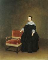 Gerard ter Borch - Margaretha van Haexbergen, wife of Jan van Duren