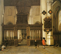 Hendrick van Vliet Interior of the Nieuwe Kerk, Delft