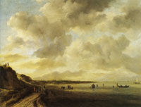 Jacob van Ruisdael Beachscape with Dunes