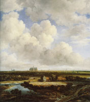 Jacob van Ruisdael View of Haarlem with Bleaching Grounds