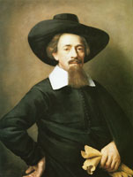 Jacobus Leveck Portret of a man