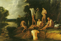 Michael Sweerts Bathing Scene