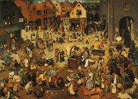 Pieter Bruegel the Elder Carnival and Lent