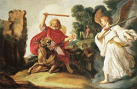 Pieter Lastman The Prophet Balaam and the Ass