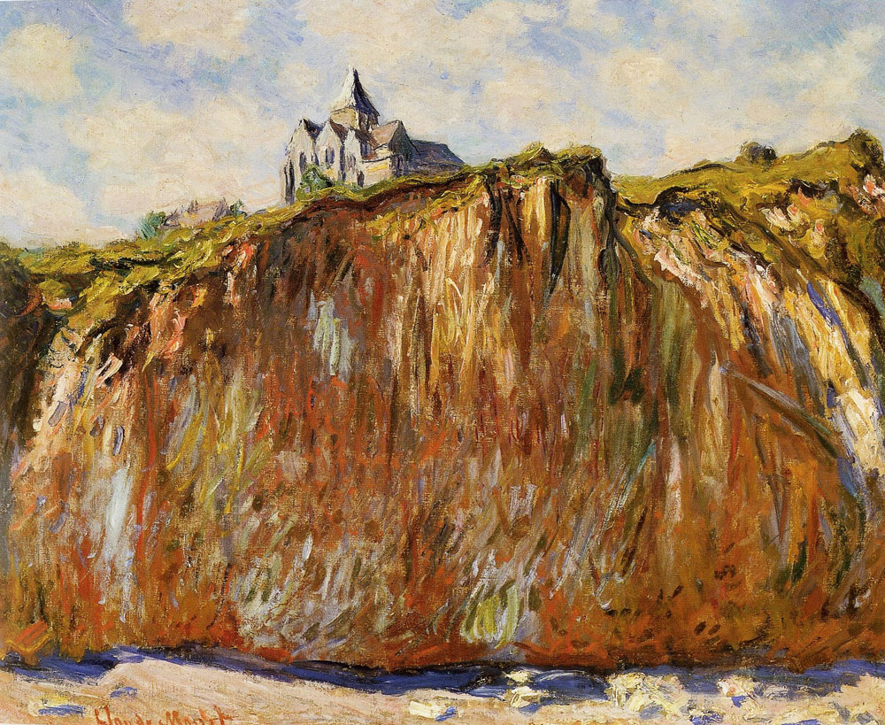 Claude Monet - Church at Varengeville, Morning Effect