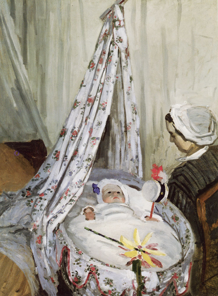 Claude Monet - Jean Monet in His Cradle