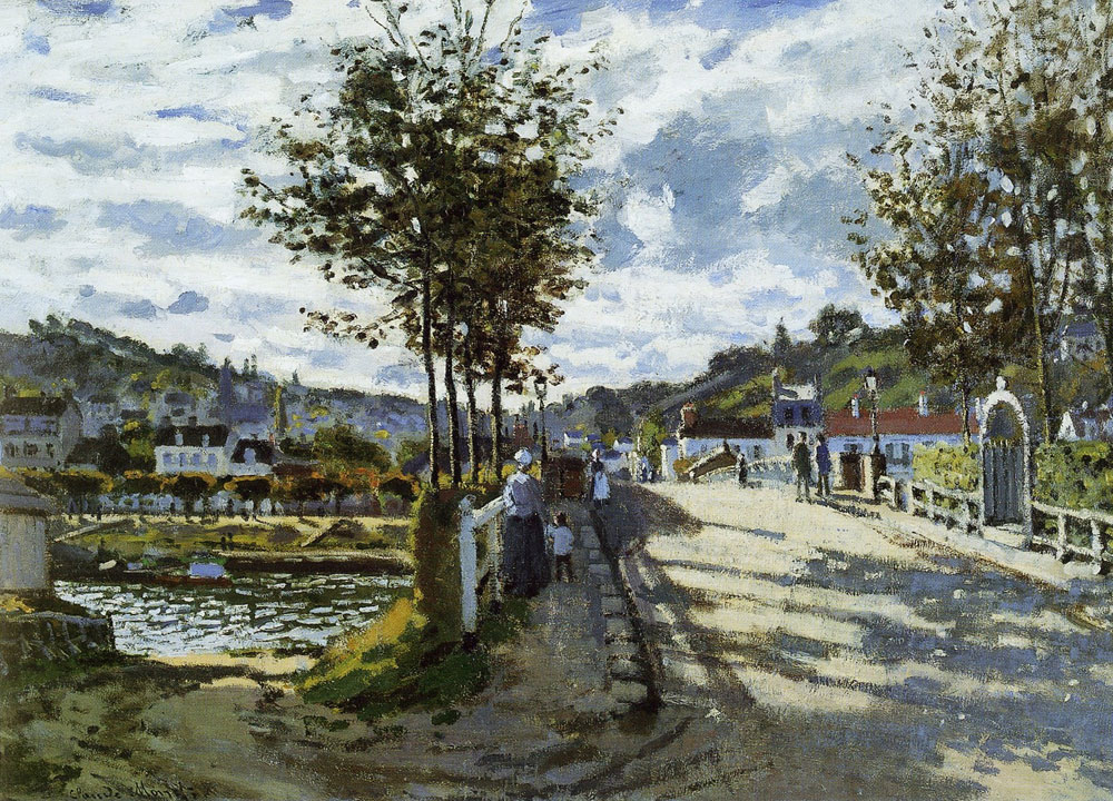 Claude Monet - The Seine at Bougival