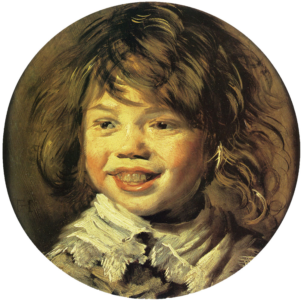 Frans Hals - Head of a laughing child