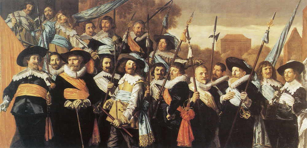 Frans Hals - Officers and Sergeants of the St. George Civic Guard