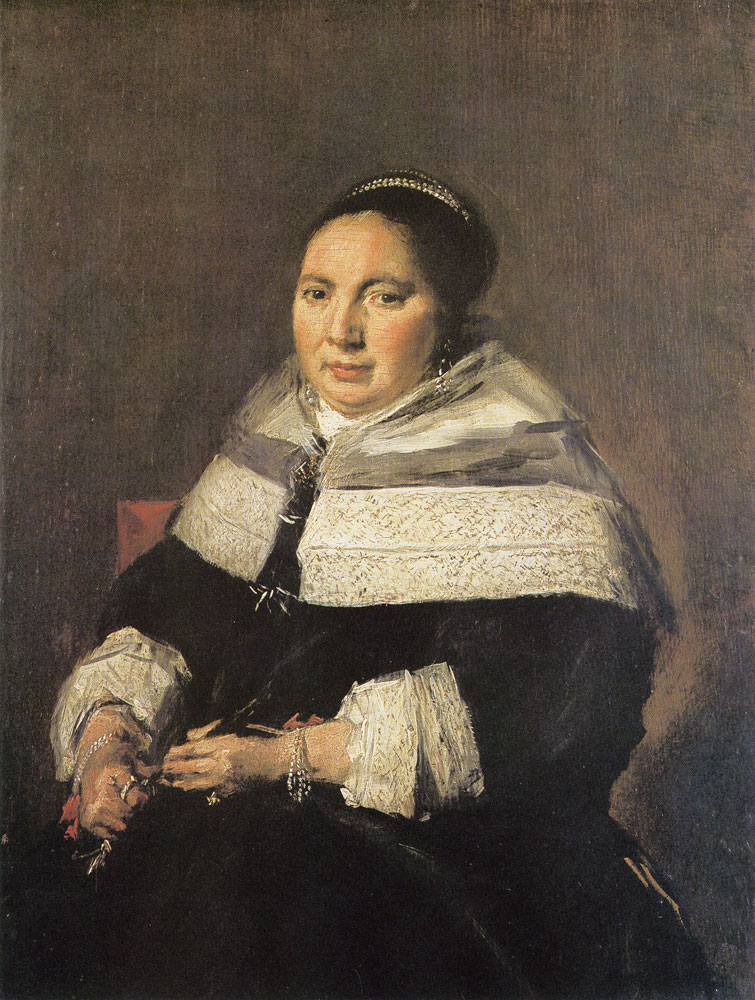 Frans Hals - Portrait of a sitting woman