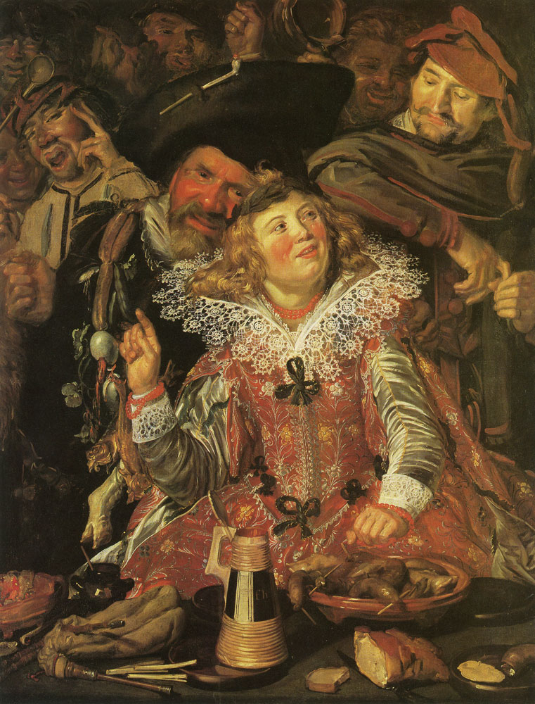 Frans Hals - Shrovetide revellers