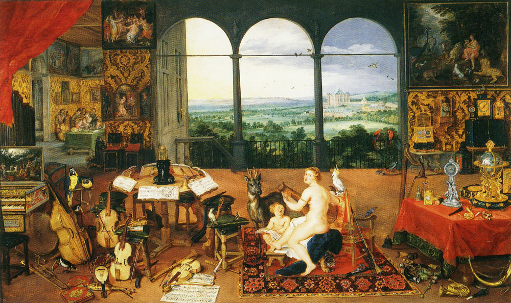 Jan Brueghel the Elder and Peter Paul Rubens - Allegory of Hearing