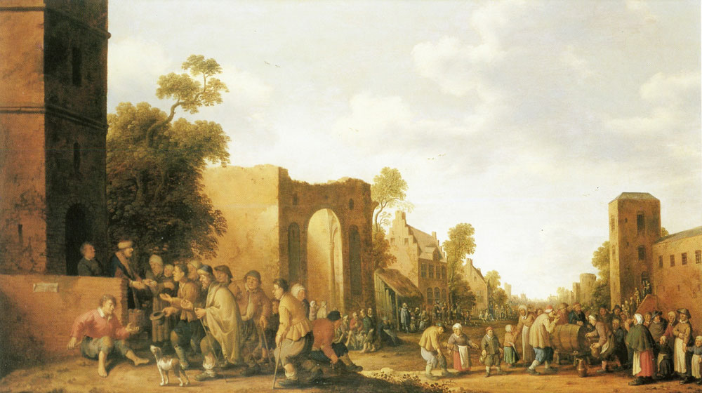 Joost Cornelisz. Droochsloot - The Seven Works of Charity
