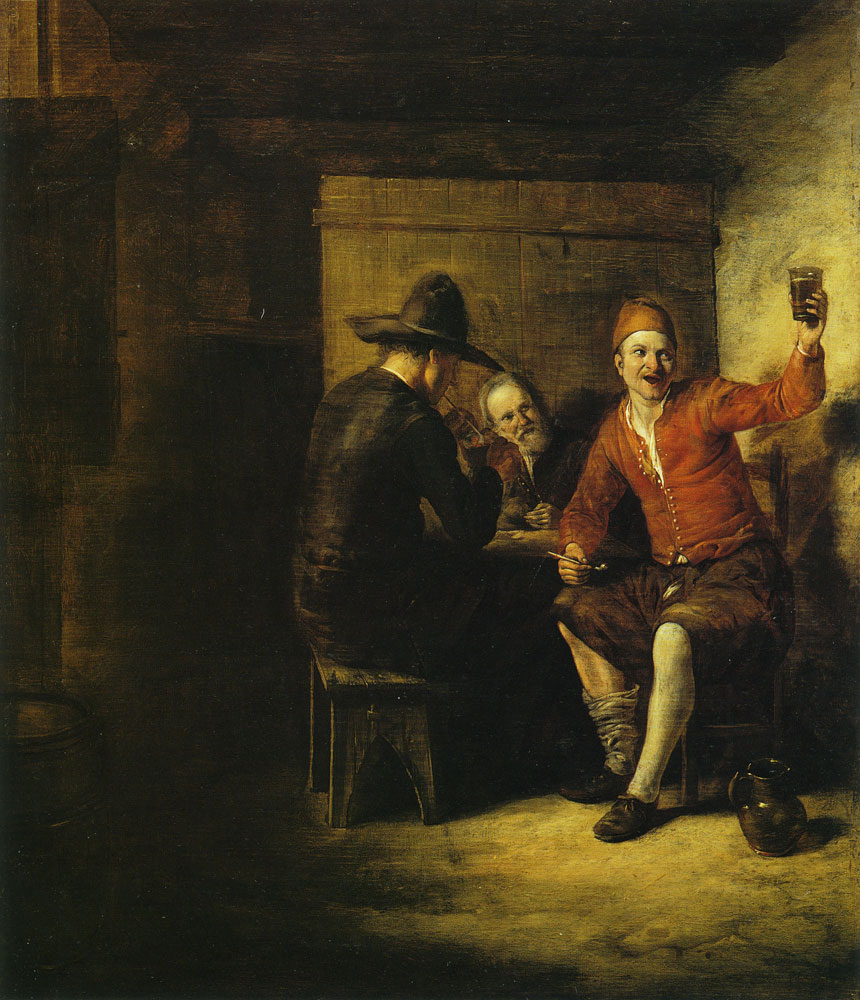 Pieter de Hooch - The Merry Drinker